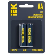 Аккумулятор GREEN Ni-MH AA 2700мАч (блист.2шт) IEK AAK-NIMH-06-2700-L02