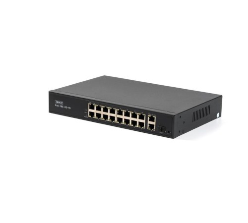 Коммутатор SKAT PoE-16E-2G-1S PoE Plus 260Вт порты:16-Ethernet 2-Uplink 1-SFP Бастион 4075 Коммутатор SKAT PoE-16E-2G-1S PoE Plus 260Вт порты:16-Ethernet 2-Uplink 1-SFP Бастион 4075